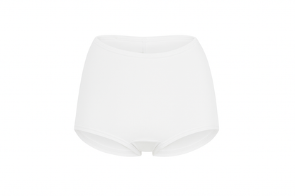 Women's High Waist Brief - White - Sample