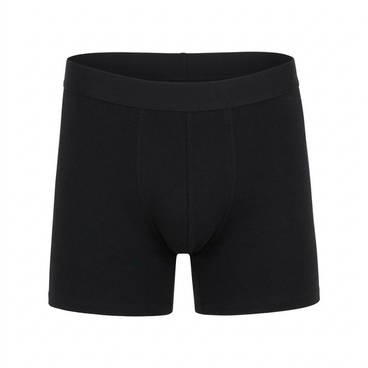 Men's Boxer Brief with Pouch - Black
