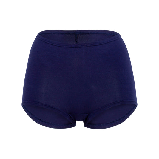Women's High Waist Brief - Navy