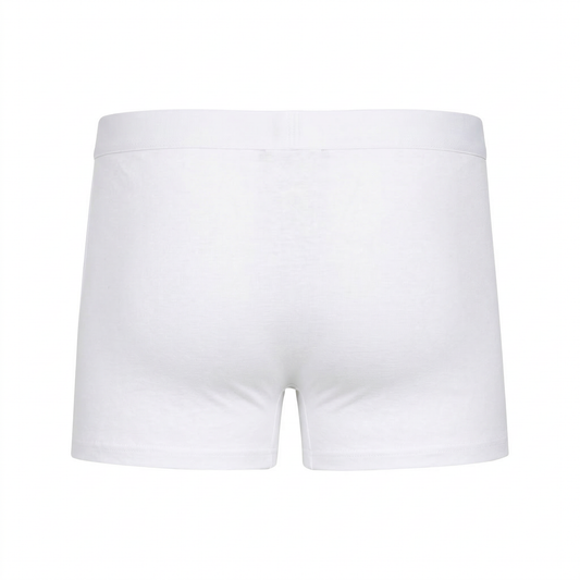 Men's Boxer Brief - White