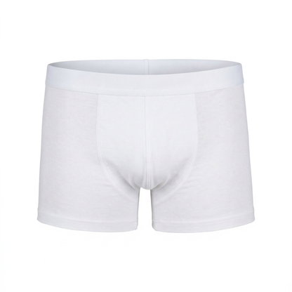 Men's Boxer Brief - White - Private Label
