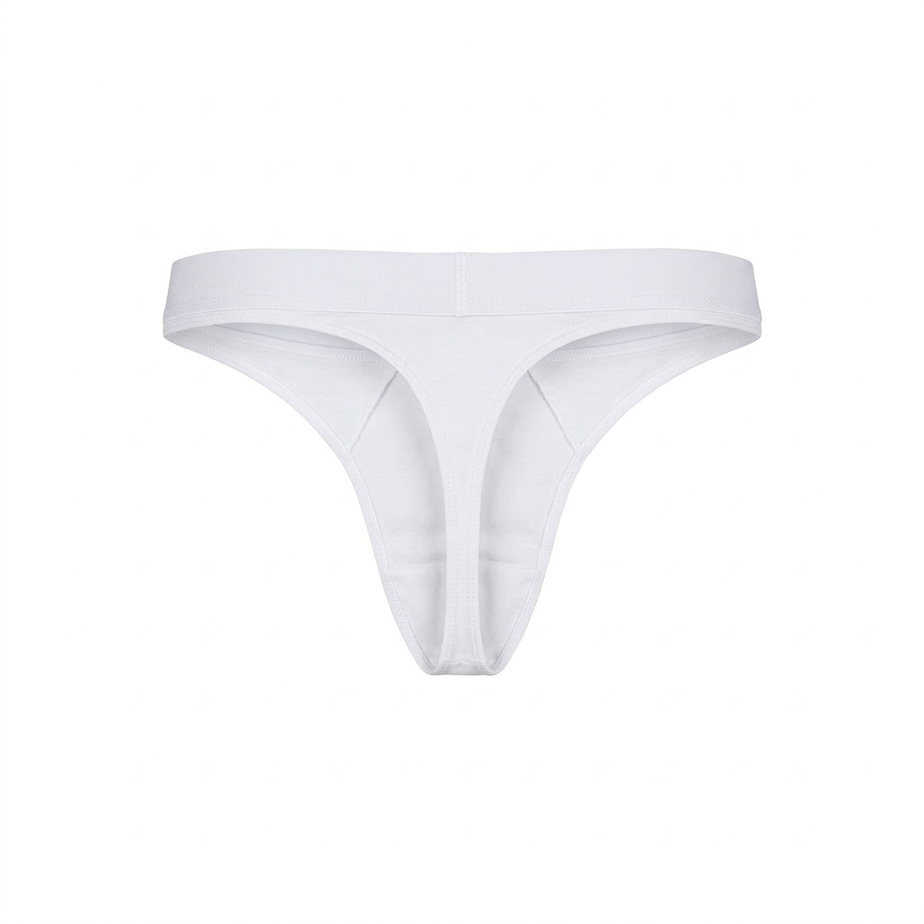 Men's Thong - White