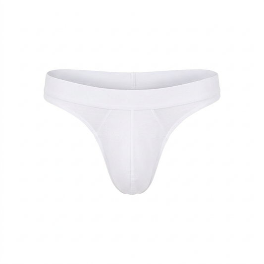 Men's Thong - White